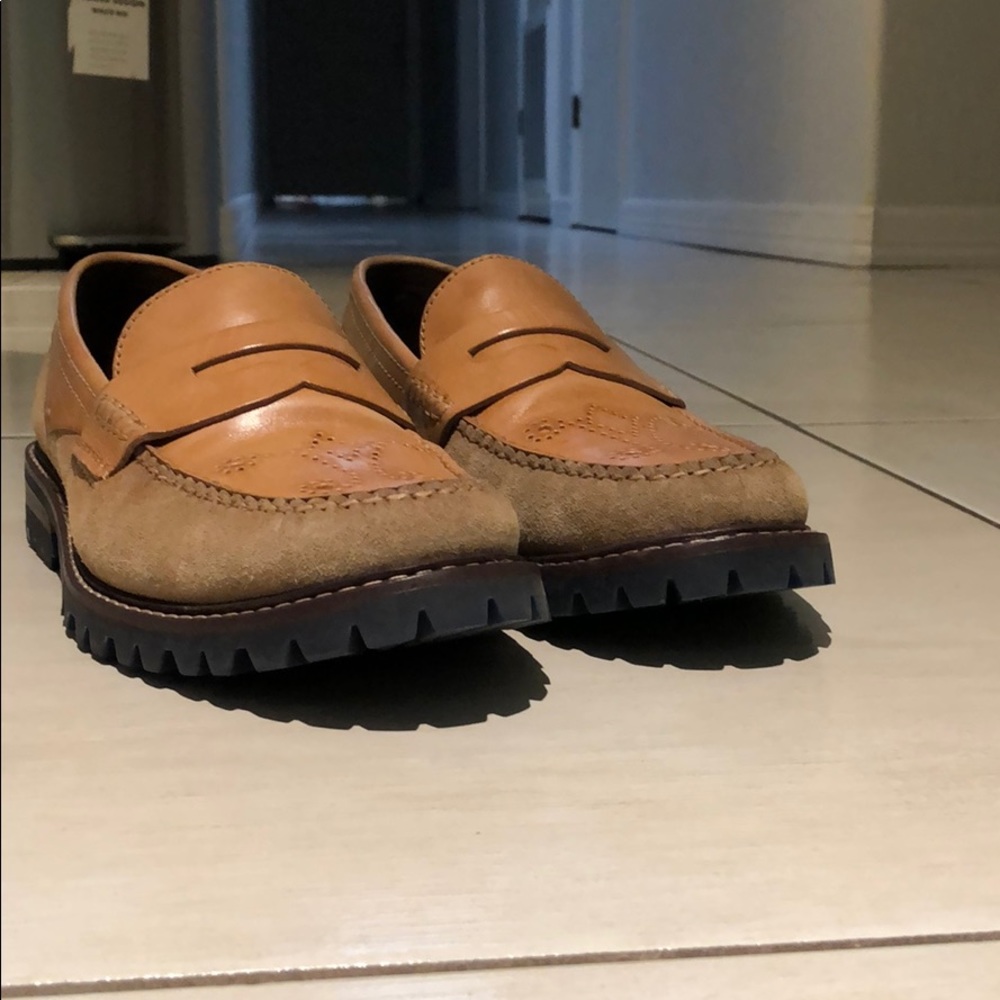 Cole haan loafers tan